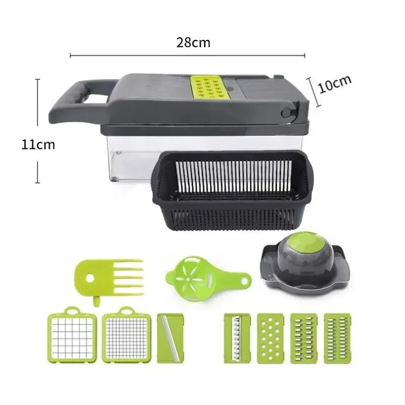 16 in 1 Multifunctional Vegetable Chopper & Slicer