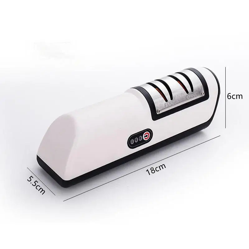 Kitchen Electric Knife Sharpener Multifunctional Automatic Professional 4 Gears Electric Knife Sharpener Kitchen Accessories