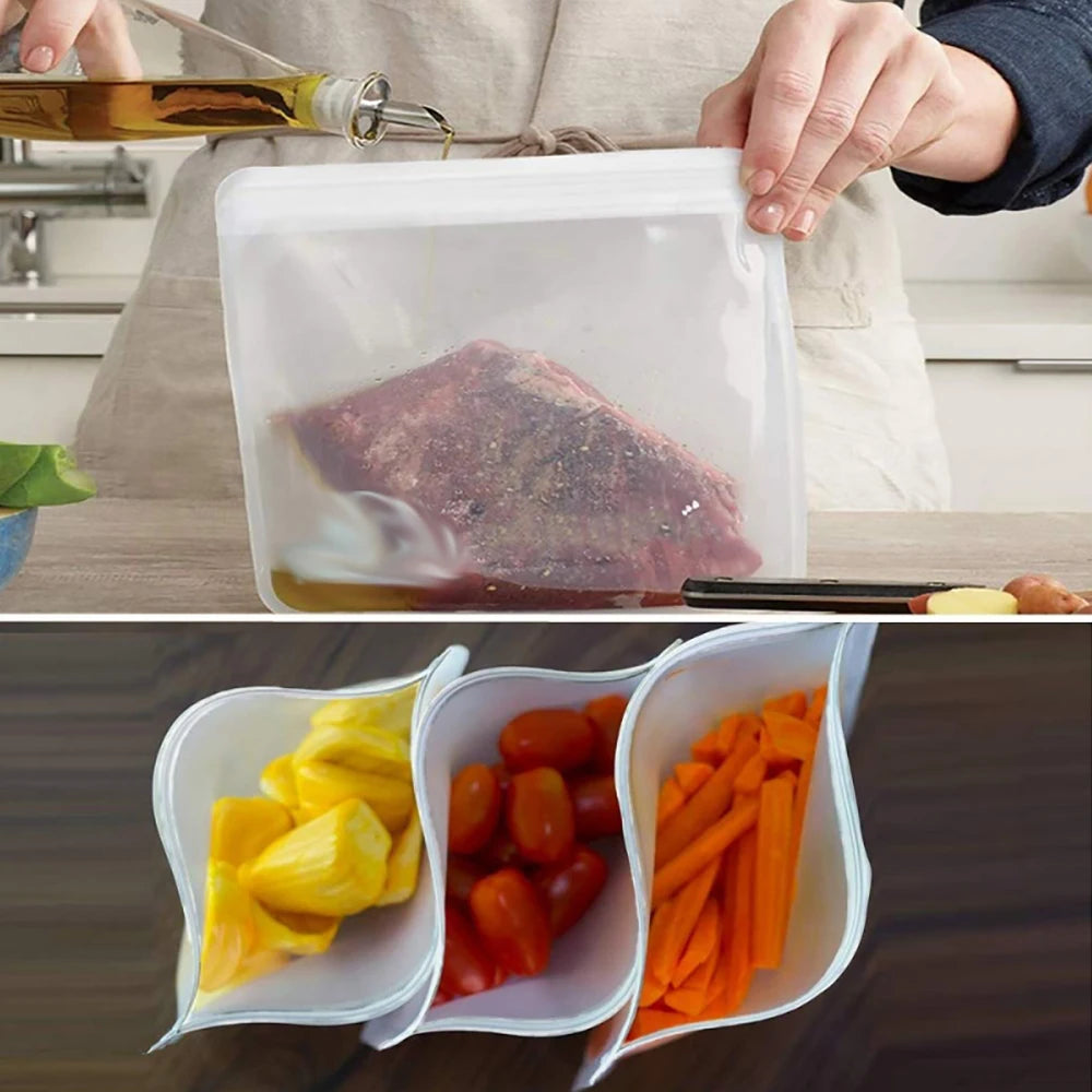 Reusable Silicone Food Pouch