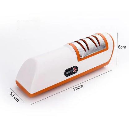 Kitchen Electric Knife Sharpener Multifunctional Automatic Professional 4 Gears Electric Knife Sharpener Kitchen Accessories